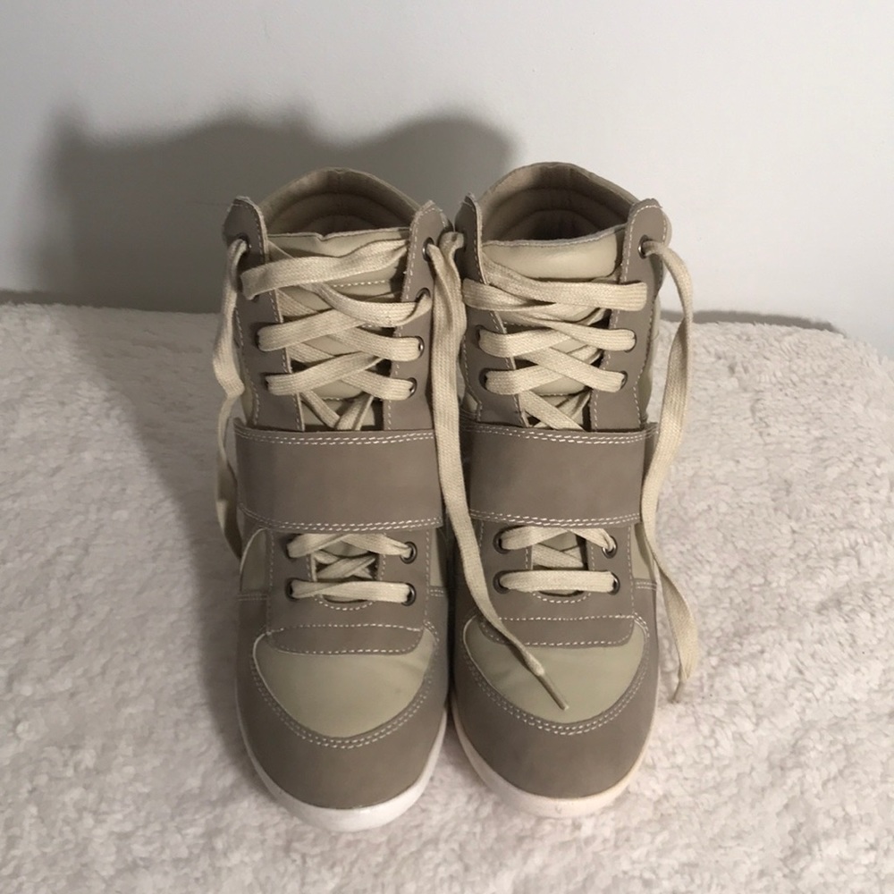 Express Wedge Sneakers